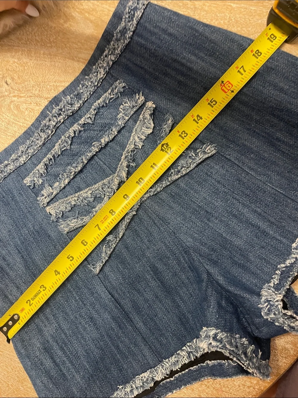 Alexis denim shorts